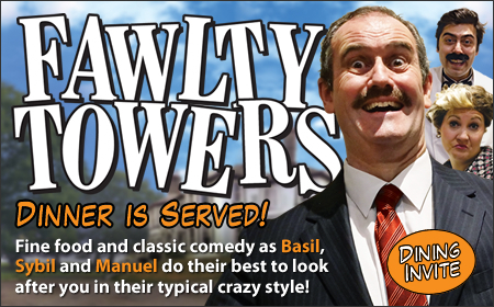 Fawlty Towers Comedy Dinner Show - 16/10/2026 Lytham St Annes — event image